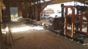 работа ленточной пилорамы лп 80м