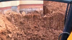 ЭКСКАВАТОР JCB 3CX  копает землю #jcb