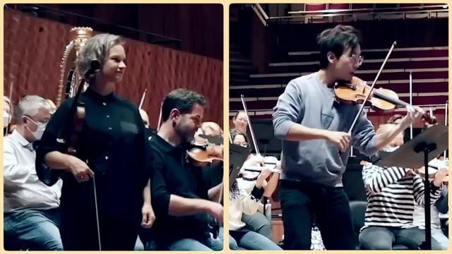 Eddy plays Prokofiev: 2019 vs 2022 (w. Hilary Hahn's reaction) смотреть онлайн
