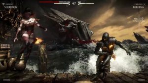 Mortal Kombat X - Scorpion Vs Mileena (Very Hard)