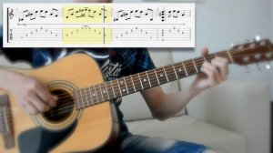 Space Rangers - Fei theme (acoustic guitar cover, tabs)
