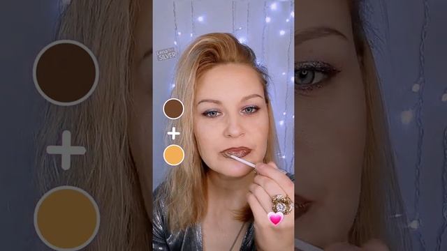 Макияж вечерний, как накраситься самой красиво?? makeup hacks #shorts