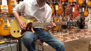 Gibson Custom Shop / 1958 Les Paul Junior Double Cutaway VOS TV Yellow 【イシバシ楽器心斎橋店】
