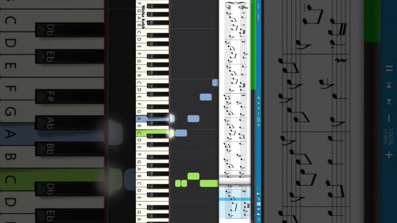 Maddie’s Lullaby - Back to the Outback #pianotutorial #synthesia #synth #ноты #sheetmusic