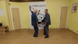 Занятия Вин Чун в клубе Павла Юдина. Элемент тренировки