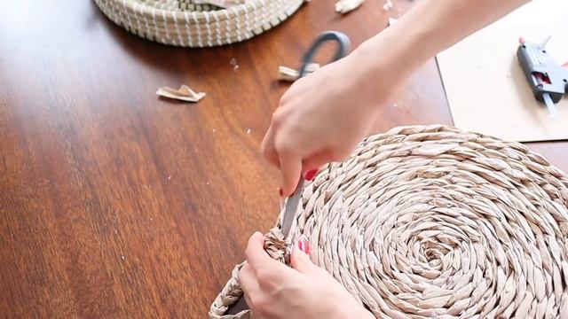 ?ПРОЩЕ И БЫТЬ НЕ МОЖЕТ | Плетёные корзины из крафтовой/пергаментной бумаги! БЮДЖЕТНЫЙ КРАСИВЫЙ ДЕКО