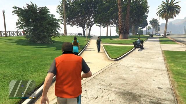 Миссия GTA 5 ( Мэри Энн ) Майкл встретил фанатичную спортсменку смотреть онлайн