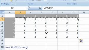 Copiar Formulas con Referencias Relativas y Absolutas en Excel - HD