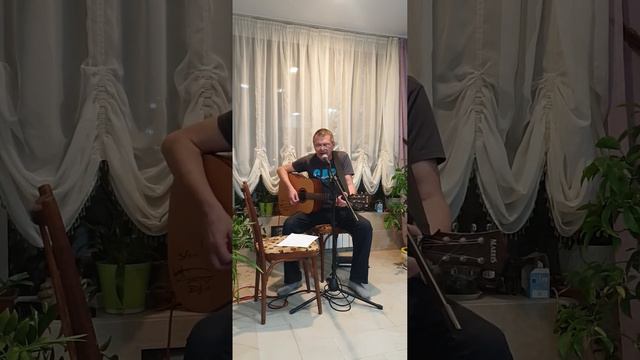 Вечернее исполнение песни "Цветёт багульник". Виктор Харламов. смотреть онлайн