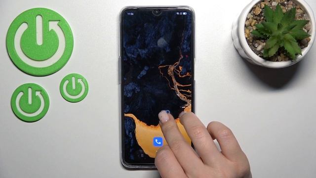 How to Create Home Screen Folders on OPPO A54s - Add Folders to Home Screen