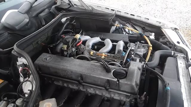Mercedes W124 engine acceleration 250d om 602 , engine sounds