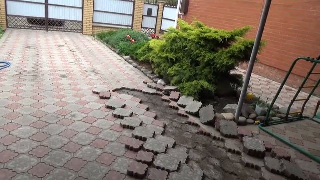 Ремонт брусчатки колея продавленная автомобилем своими руками смотреть онлайн