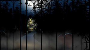 Мультик про ведьму, скелетов и привидение на вечеринке