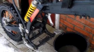 Новый проект. YCF Bigy 150MX на моторе УХ-140. Начало.