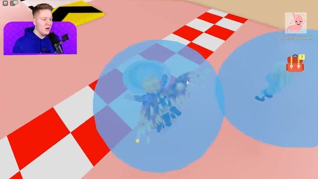 ПОПАЛ В ЖЕЛУДОК ЧЕЛОВЕКА В ROBLOX... смотреть онлайн