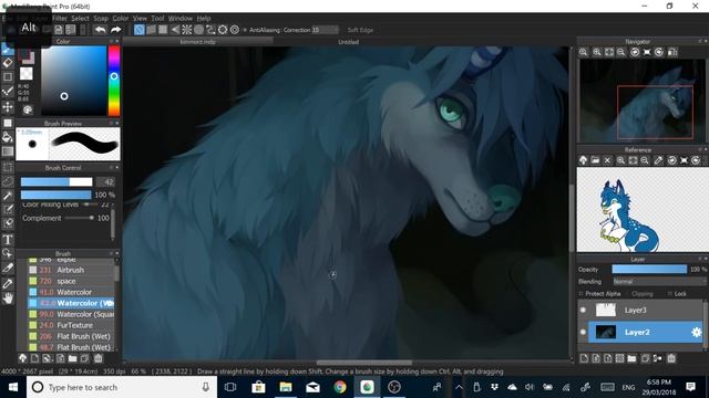 Rain | SPEEDPAINT | Medibang Paint Pro смотреть онлайн