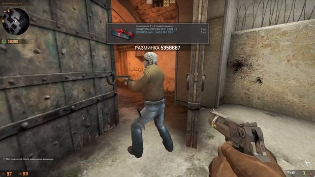 КАК СТРЕЛЯТЬ ? - CS:GO DEAGLE смотреть онлайн