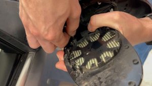 BMW E90 E91 E92 E93 3 Series Door Mirror Glass Removal - How To DIY