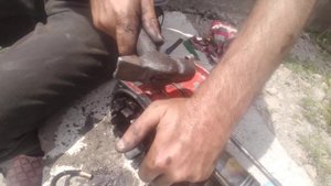 5- Mf-70  чешская сенокосилка, разбор двигателя