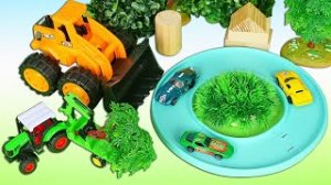 Игрушки Машинки-помощники и гоночная трасса! Развивающие мультики и видео для детей про машинки.mp4