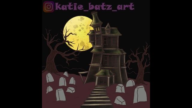 Рисуем дом с приведениями (Draw a haunted house) смотреть онлайн