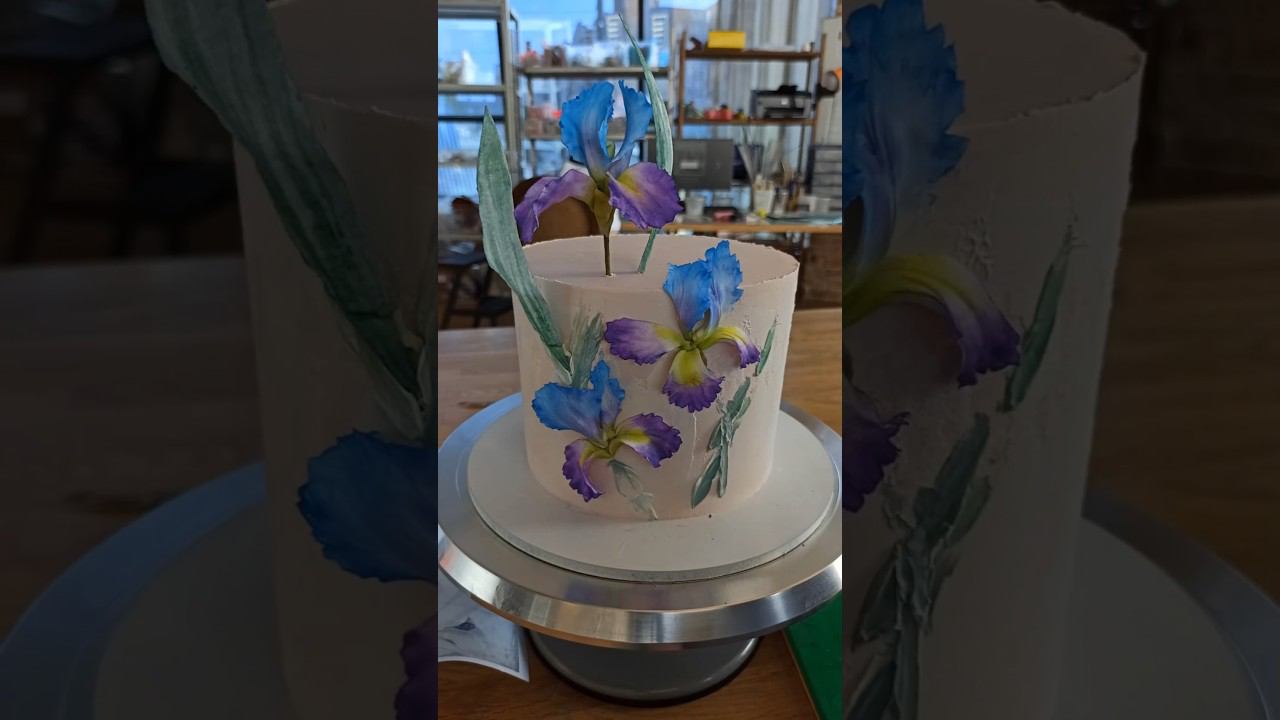 Цветы из вафли #цветы #вафля смотреть онлайн