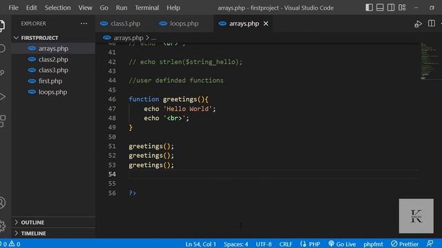 #50 FUNCTIONS IN PHP - WORDPRESS ZERO TO HERO
