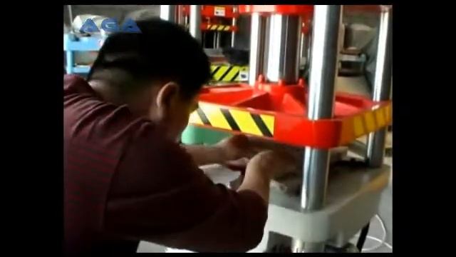 Пресс раскол и штамповки камень - Оборудование для колки камня и формирования P72 AGA смотреть онлайн