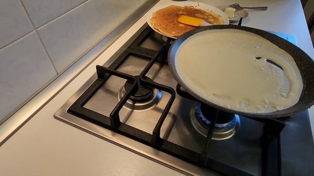 Блины с ветчиной и сыром. Масленица #блины #масленица