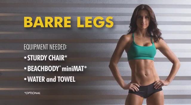 21 Day Fix - 10 - Barre Legs