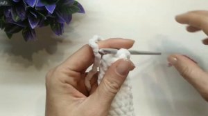 Плюшевый чехол на подушку вязаный крючком/ Подушка своими руками/ Подушка зайка с ушками/ МК