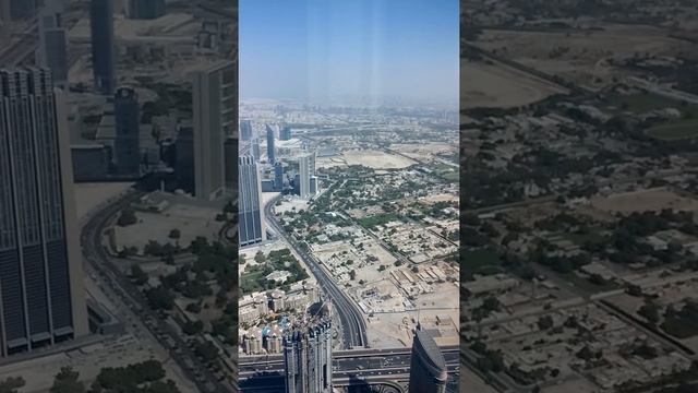 Burj Khalifa - view from 148th floor