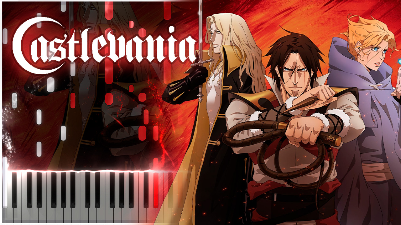 Bloody Tears (Castlevania) 【 КАВЕР НА ПИАНИНО 】