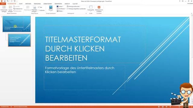 Datum in PowerPoint richtig einfügen via Masterfoliensatz смотреть онлайн