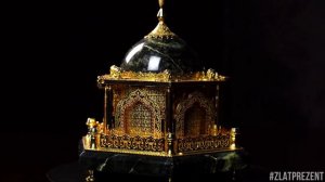 Мусульманская шкатулка мечеть для украшений  Natural Stone Jewelry Box «Mosque» Islamic souvenir