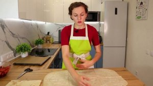 ИЗ ЛАВАША - ВКУСНЕЕ ВЫ НЕ ЕЛИ! Штрудели с Вишней и Яблоками БЕЗ ВОЗНИ С ТЕСТОМ | Олливьедка