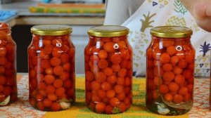 ВКУСНЕЙШИЕ МАРИНОВАННЫЕ ПОМИДОРЫ НА ЗИМУ БЕЗ ЗАМОРОЧЕК