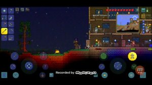 Прохождение Terraria #9 | атака слизней