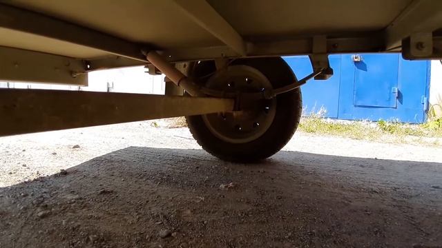 Обзор прицепа КМЗ 7194 В1. Доработка ржавчина кузова тент