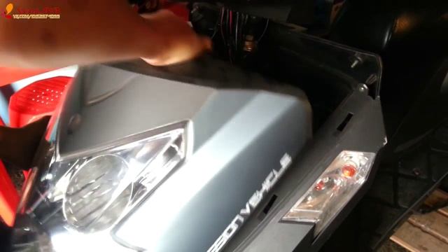 Перевод фар на аккумулятор "STELS Racer" смотреть онлайн