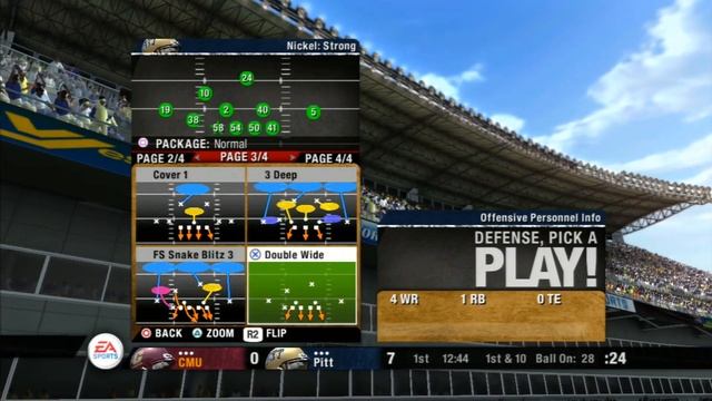NCAA Football 08 ... (PS3) Gameplay