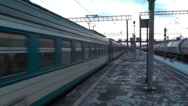 Электропоезд ЭД4МК-0023 "Андрей Рублев" смотреть онлайн