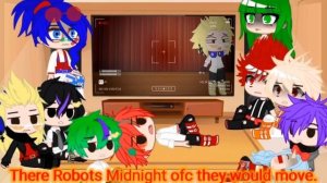 MHA React to If Young William, Hizashi and Shouta work's in Fnaf||AU(Izuku and Shouta Afton)