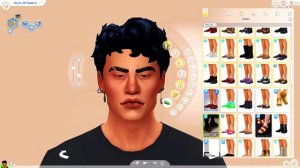 E-BOY 🖤 ARRON CROSS | The Sims 4 Create A Sim + CC LIST