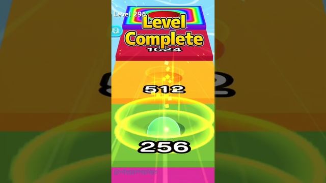 Ball Run 2048 ! Ball Run Game Levels (291-300) Android Gameplay by@VDSGameplays