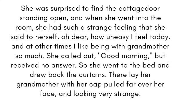 Learn English through story level 1-Little Red Riding Hood- #interestingstory #englishstory смотреть онлайн