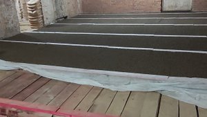 Стяжка по деревянным балкам. Шумоизоляция и "экологичность". Август 2024