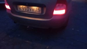Звук раздвоенного выхлопа стингер на калина седан