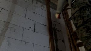 Обрешётка газосиликата (пенобетон) для фальшбруса