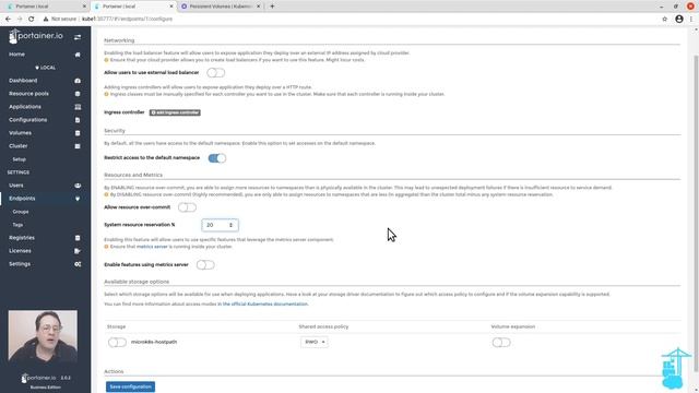How-To: Kubernetes Features Configuration with Portainer смотреть онлайн